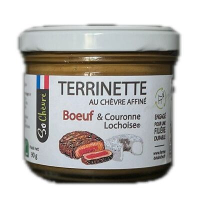Terrinetta di manzo e corona di Lochoise