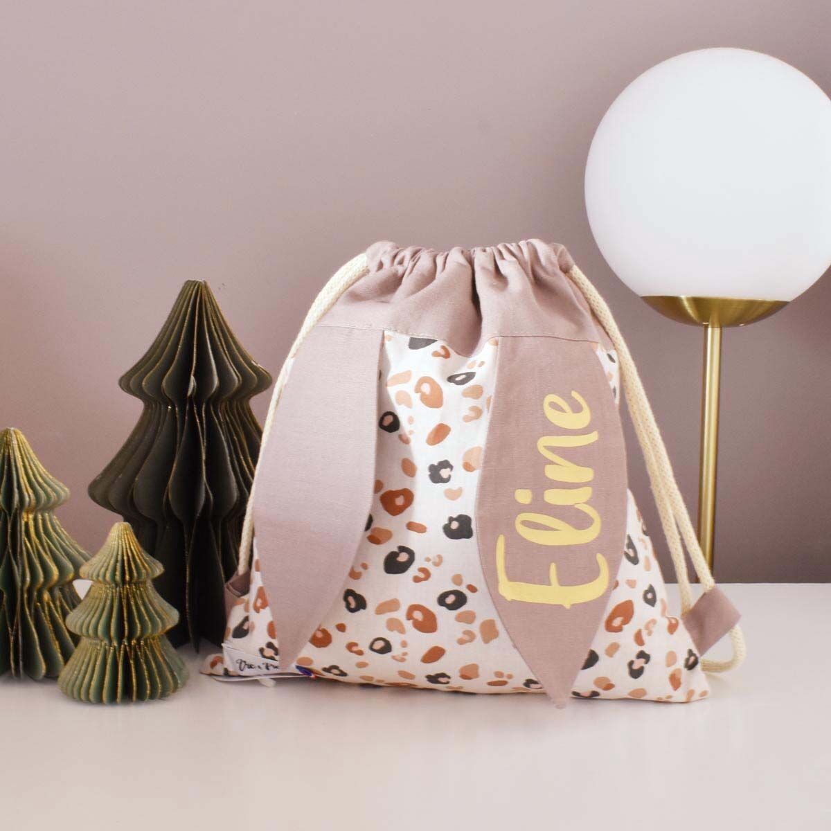 Mochila infantil de conejo - Leopardo