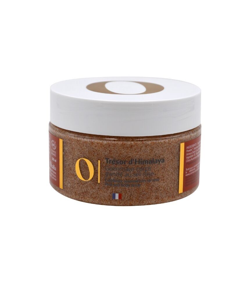 Trésor d'Himalaya - Granulated body scrub with pink salt - 200ml