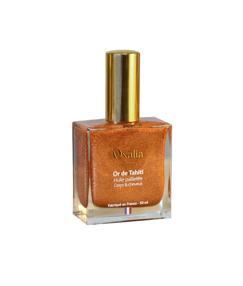 Tahitian Gold - Glittery body & hair oil