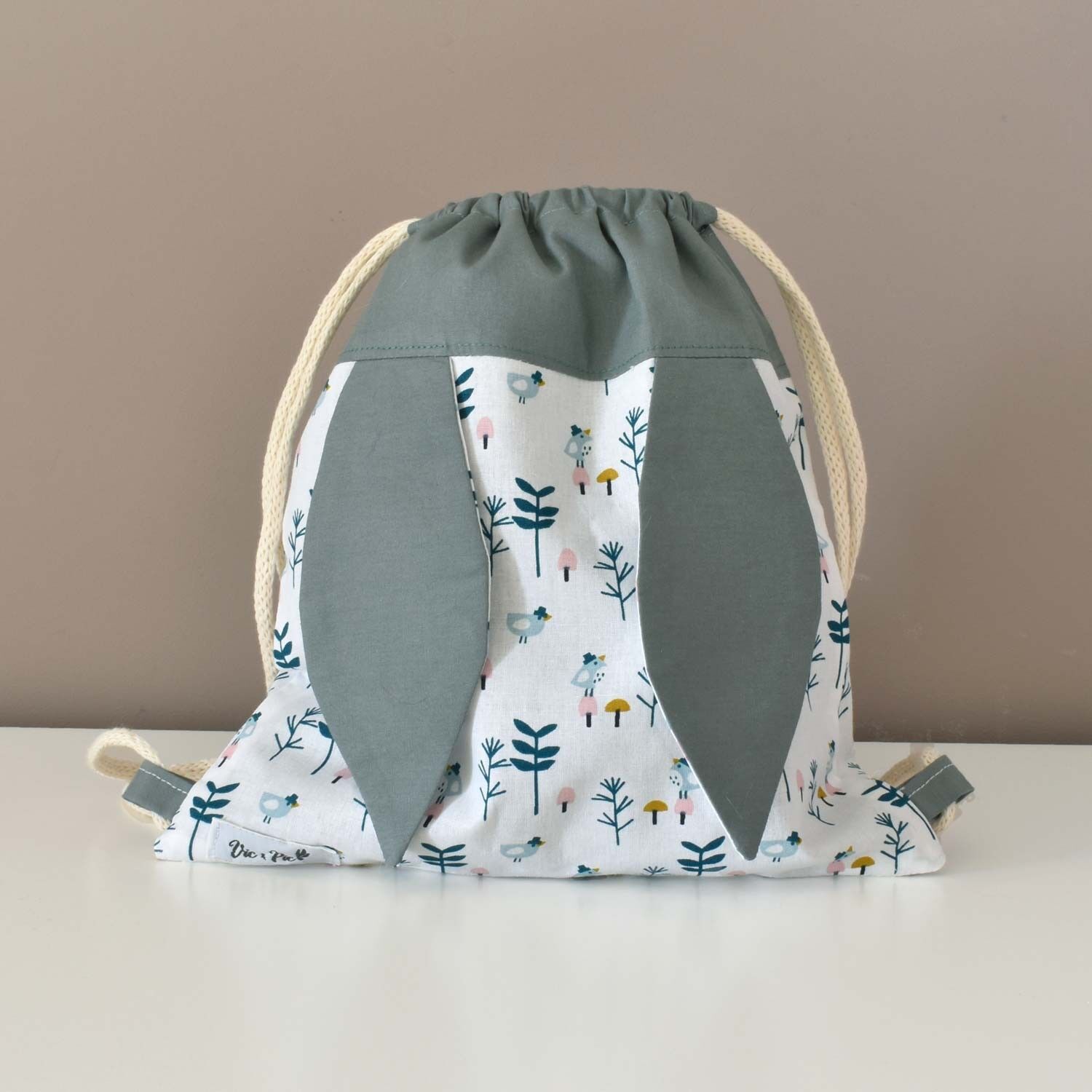 Mochila infantil de conejo - El pájaro