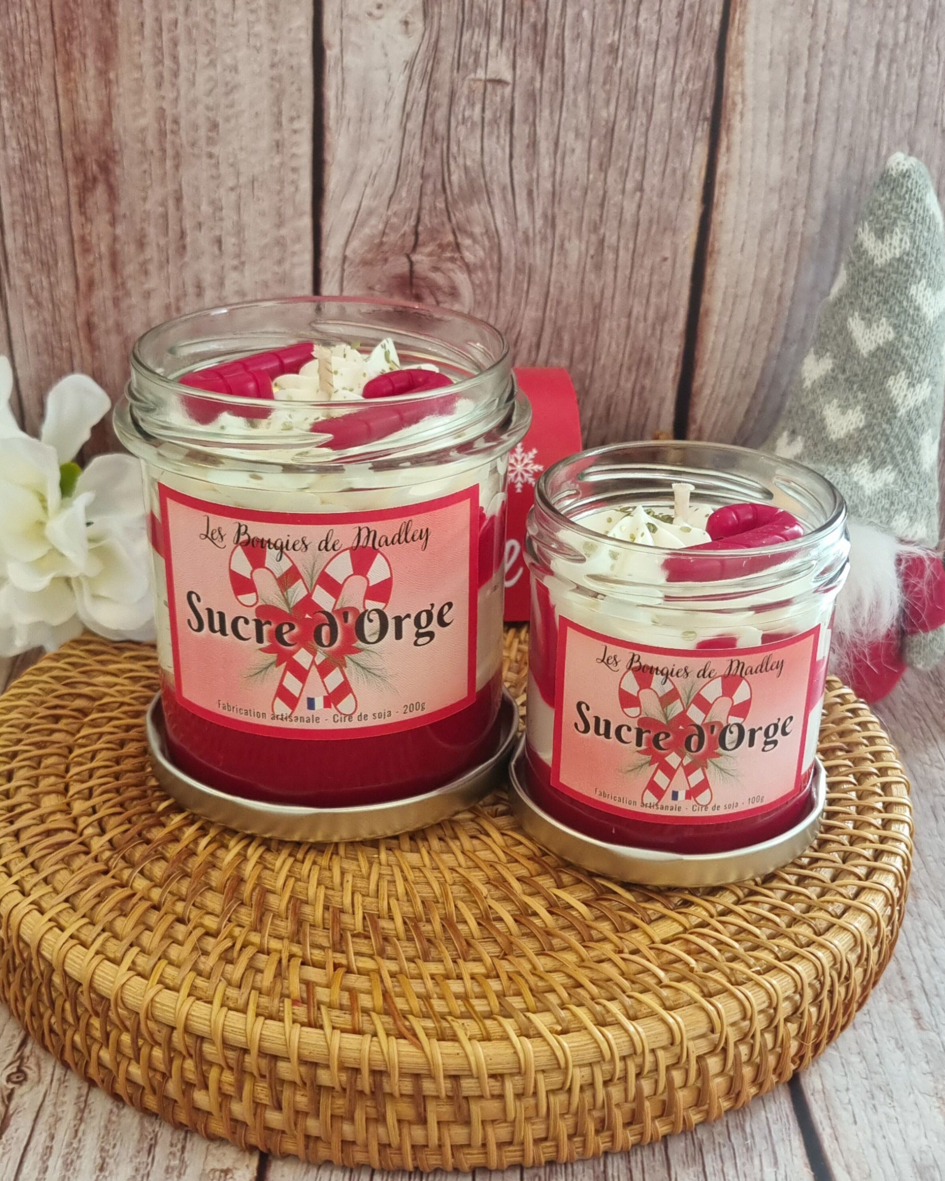 Gourmet barley sugar candle