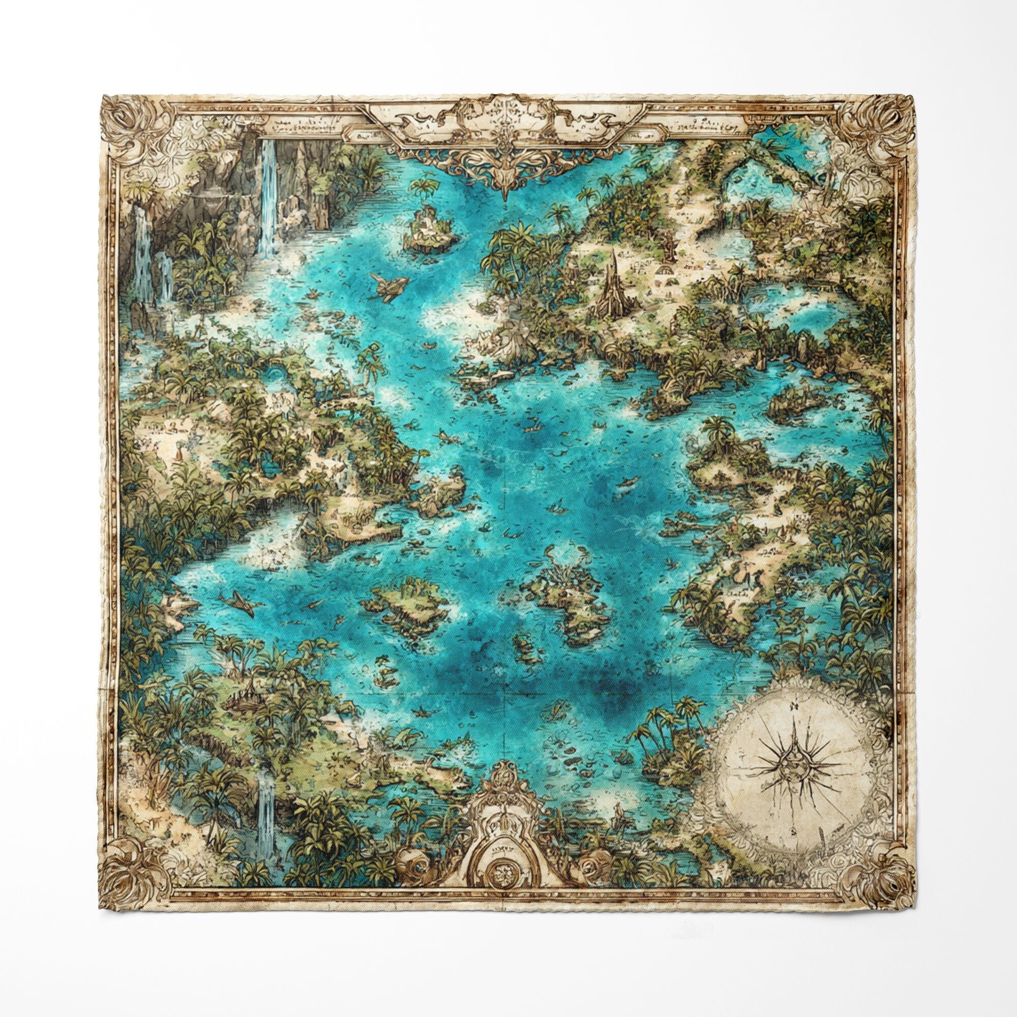 FAZZOLETTO DA TASCHINO IN SETA AZURALIS