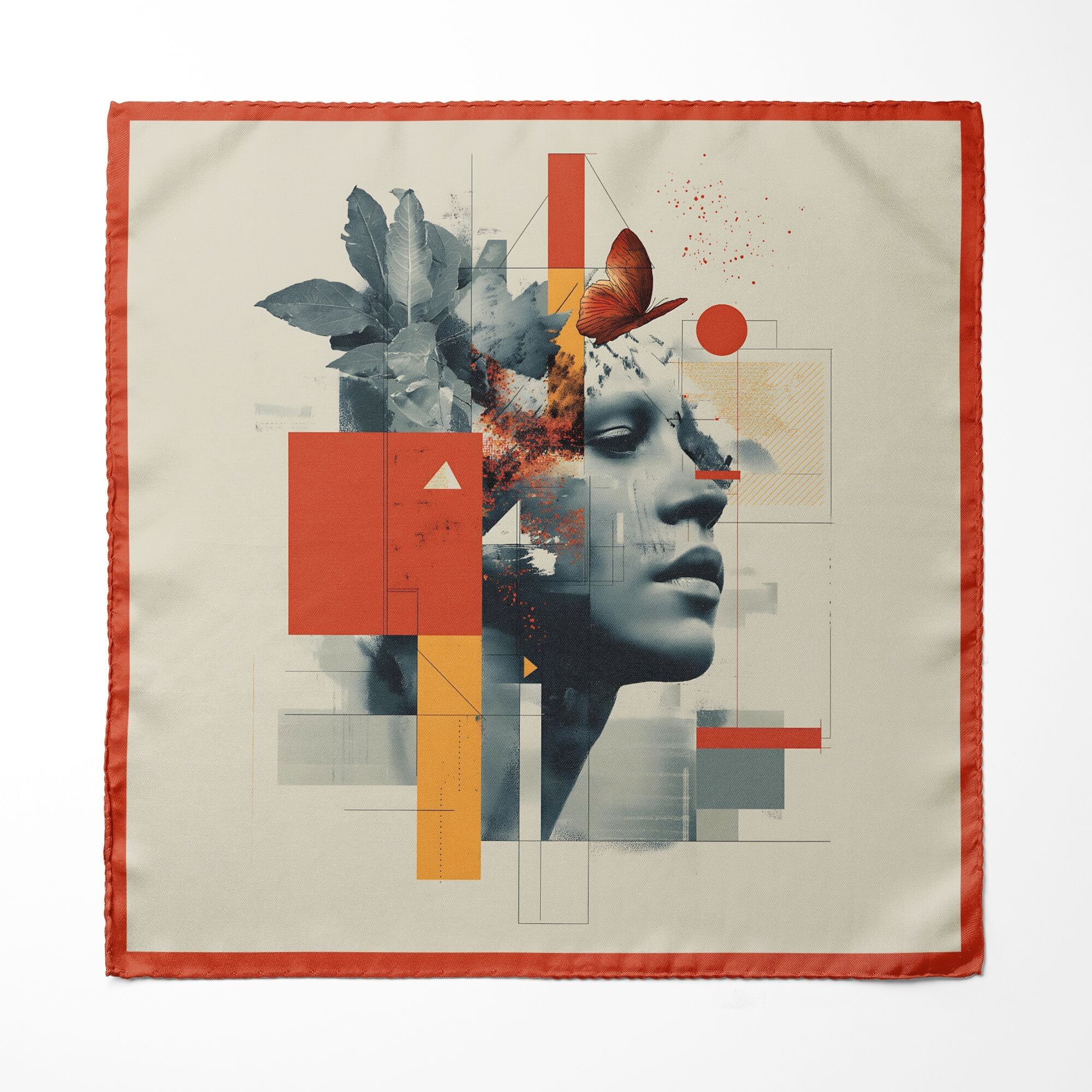 FAZZOLETTO DA TASCHINO IN SETA AWAKENING