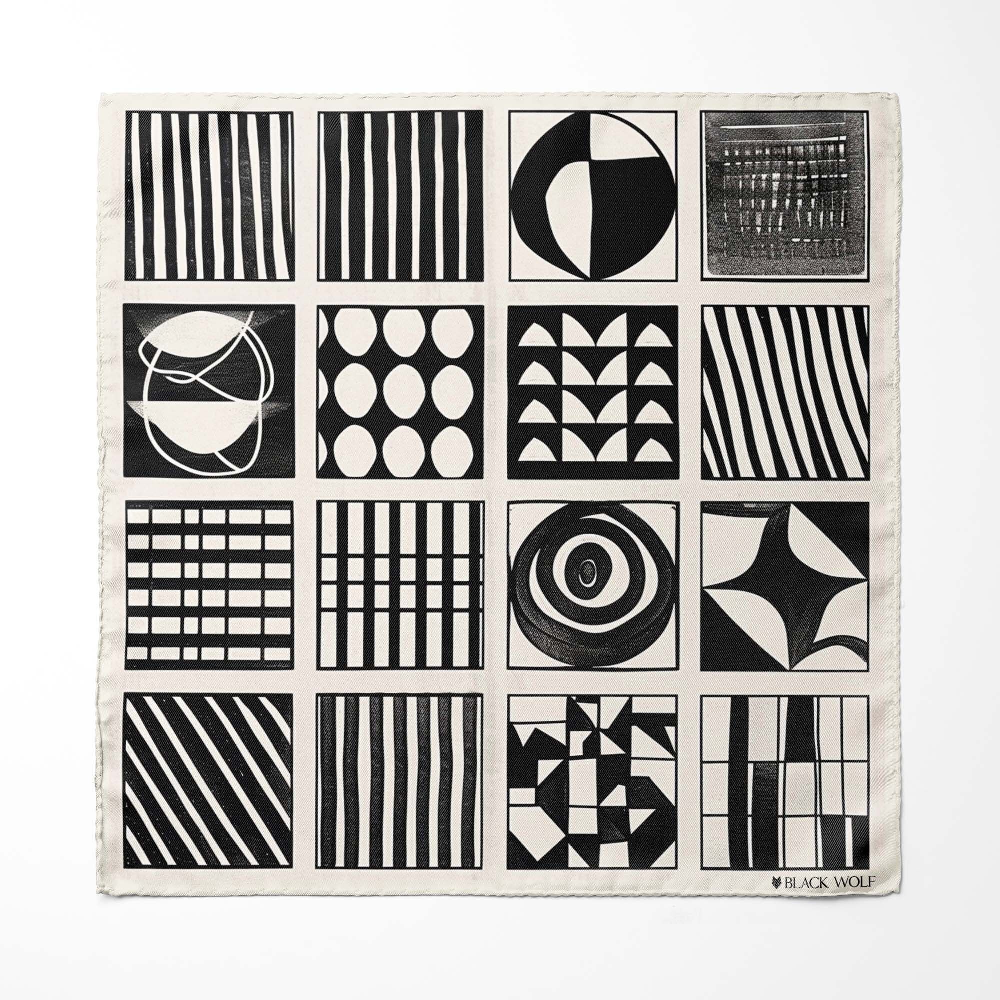 FAZZOLETTO DA TASCHINO IN SETA BREON O'CASEY