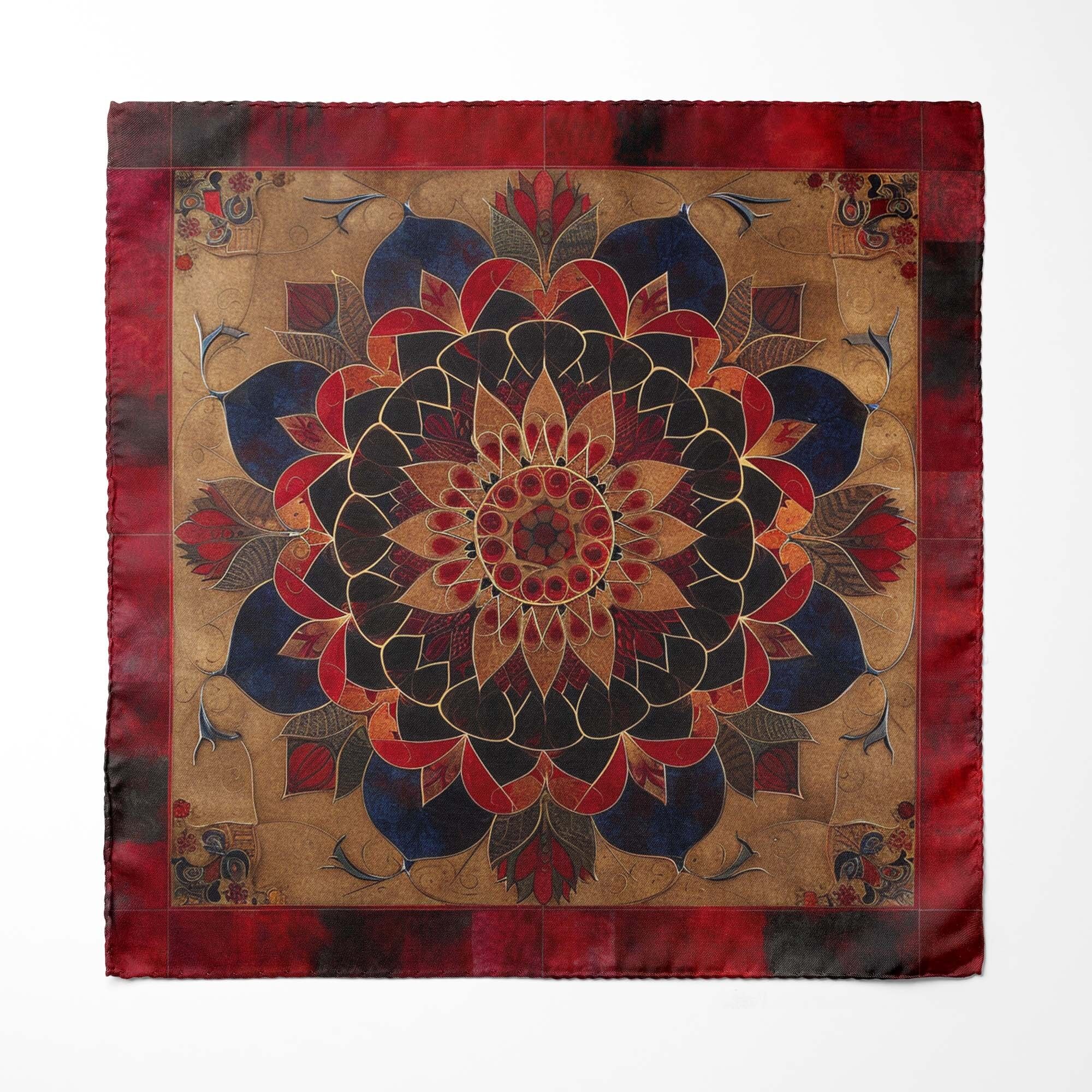 FAZZOLETTO DA TASCHINO IN SETA DONNA POBUK