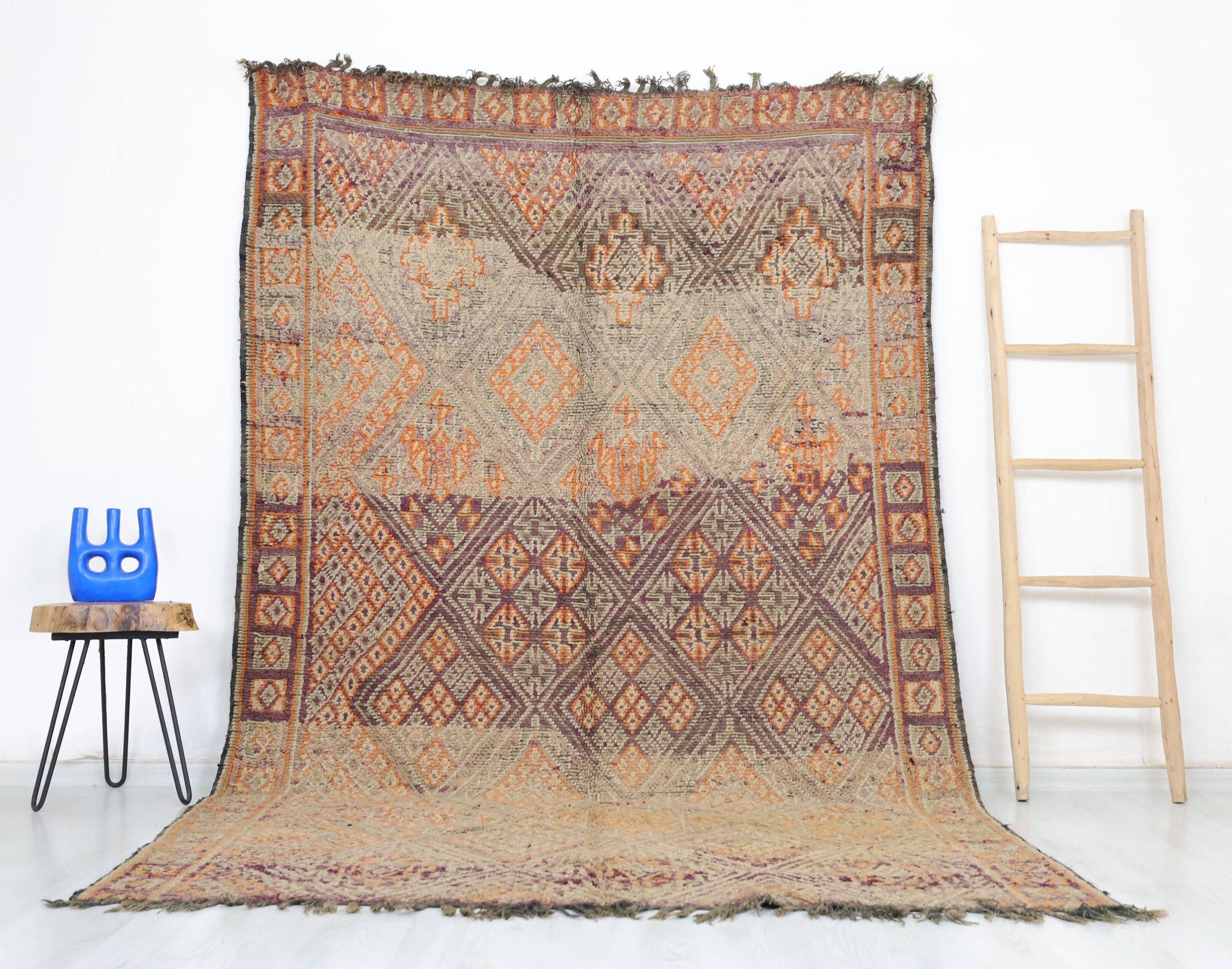 Alfombra marroquí vintage Achku 180 cm x 293 cm