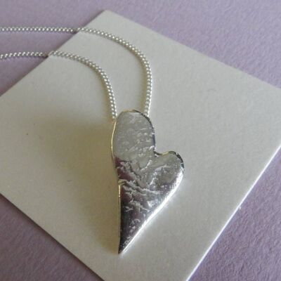 Melting Heart Pendant and Chain