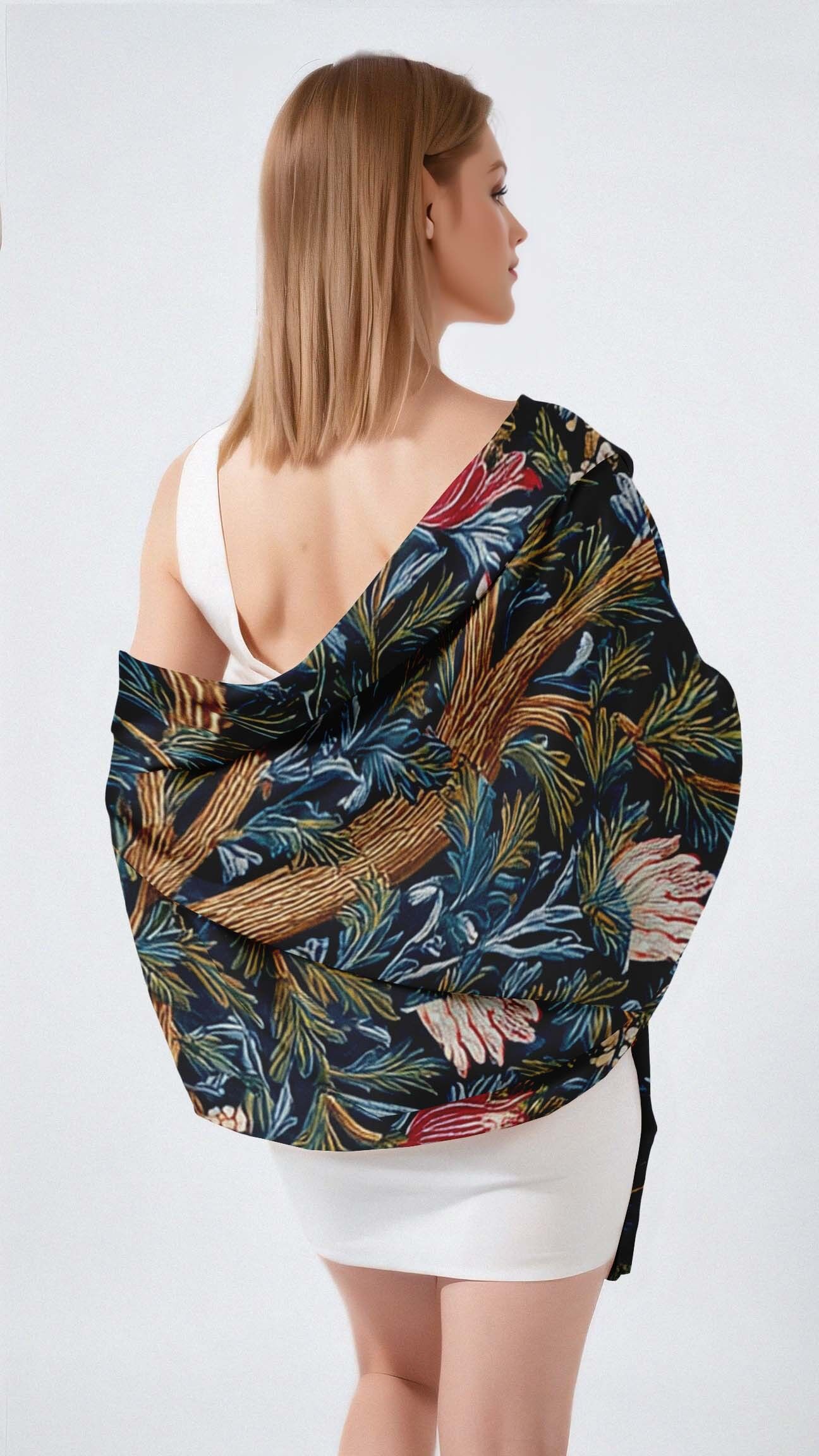 SCIARPA LUNGA DA DONNA IN SETA MELSETTER