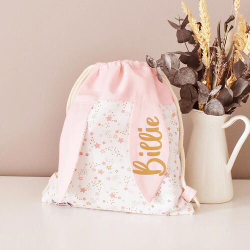 Sac à dos enfant lapin - Etoiles