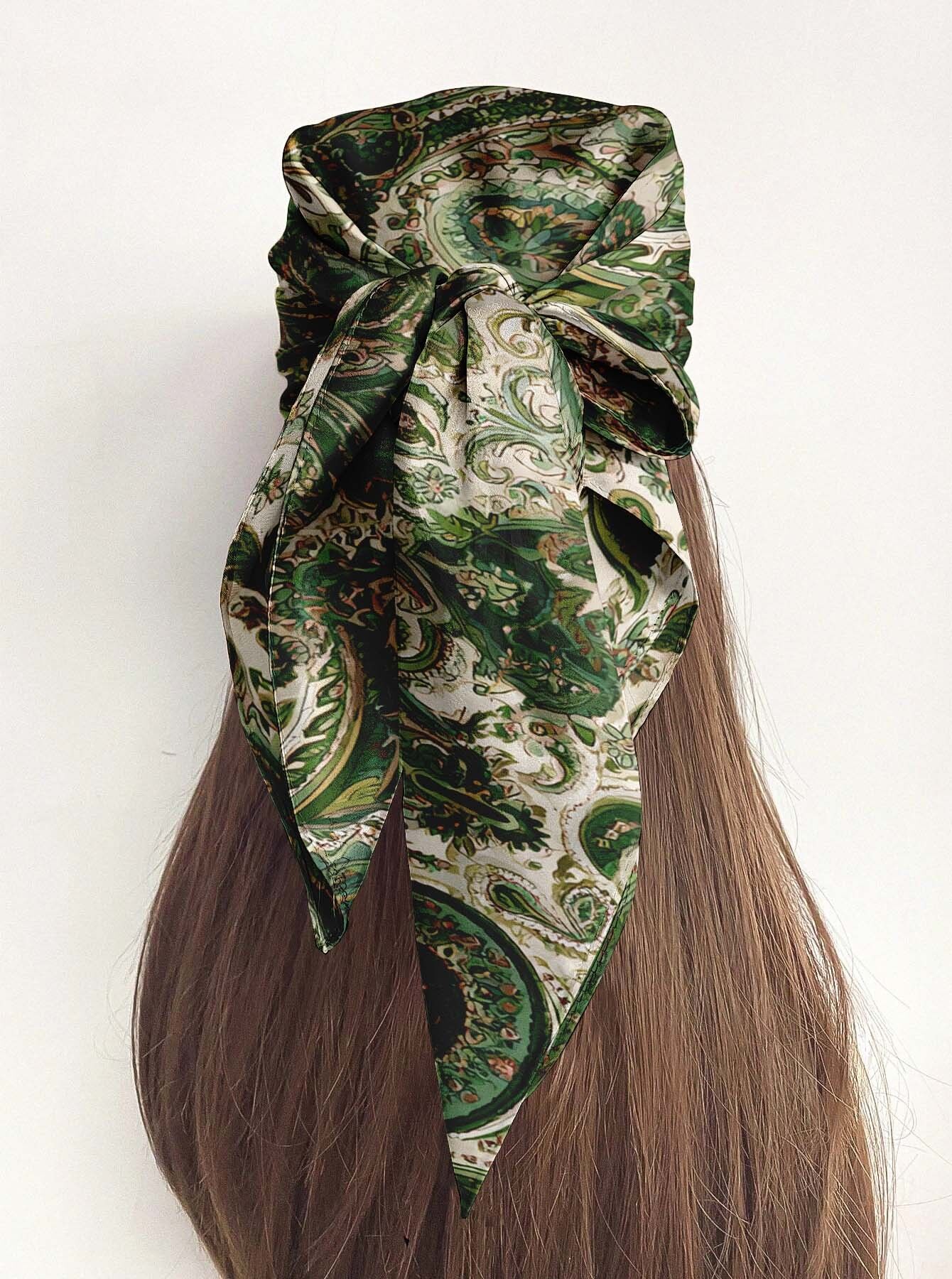 SCIARPA IN SETA VERDURA