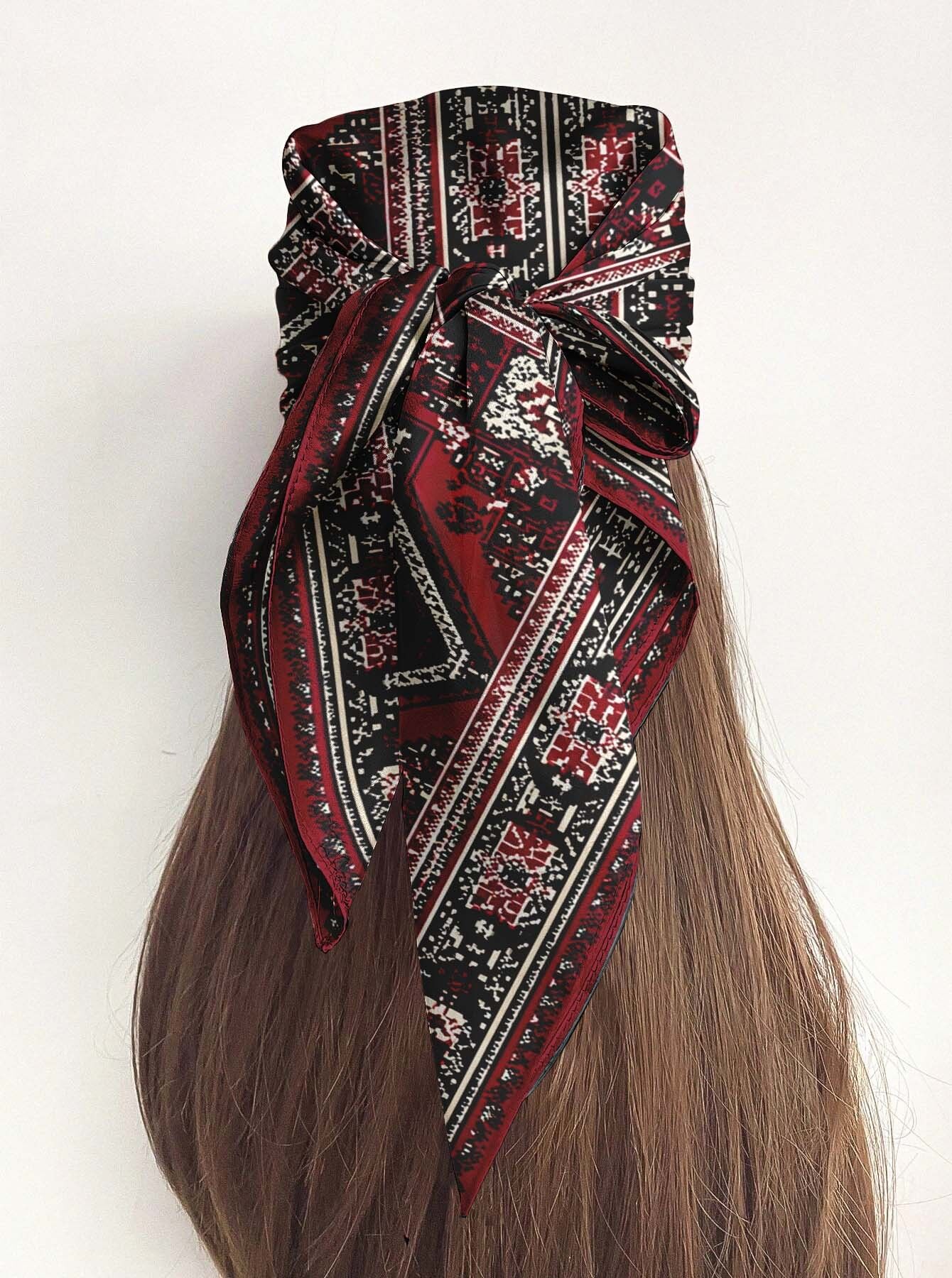 Pañuelo de seda para la cabeza TATREEZ