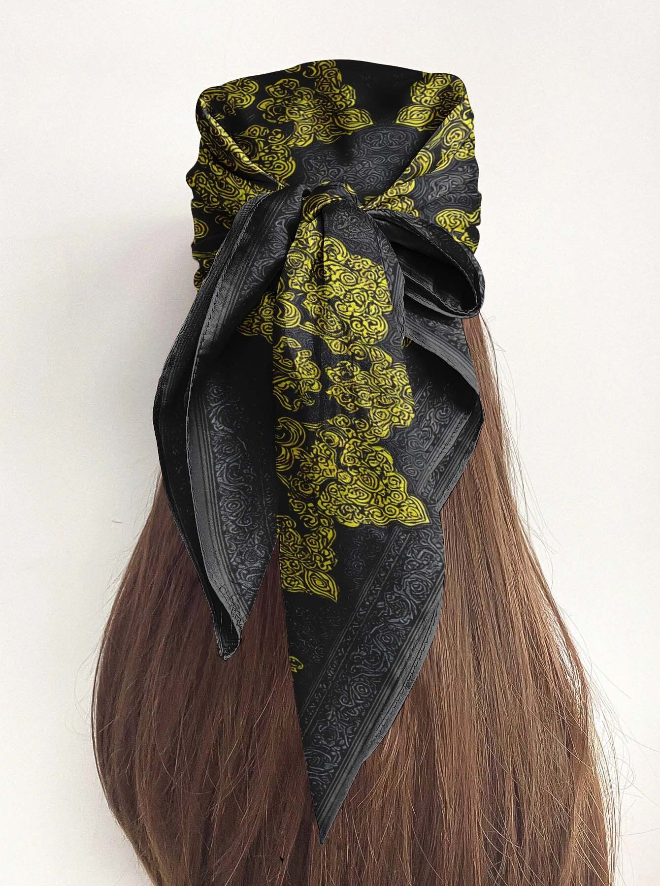 SULTANATE SILK HEAD SCARF