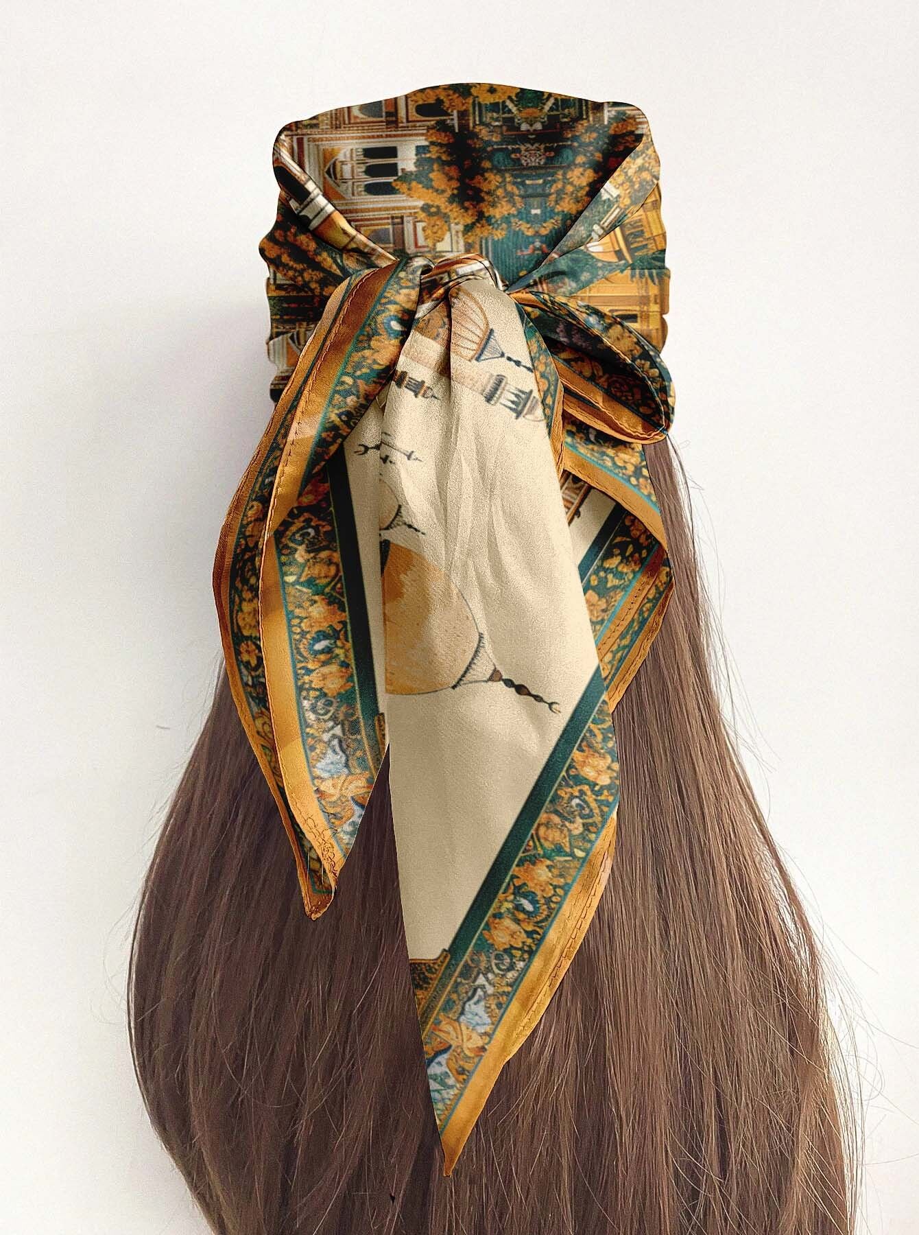 SCIARPA IN SETA MUGHALIA