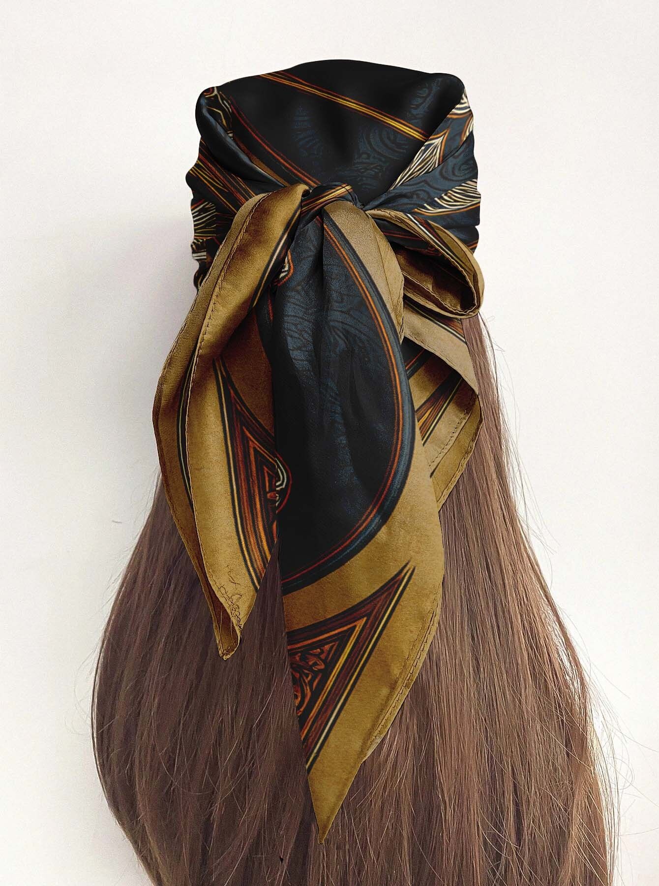 SCIARPA IN SETA LONTAR