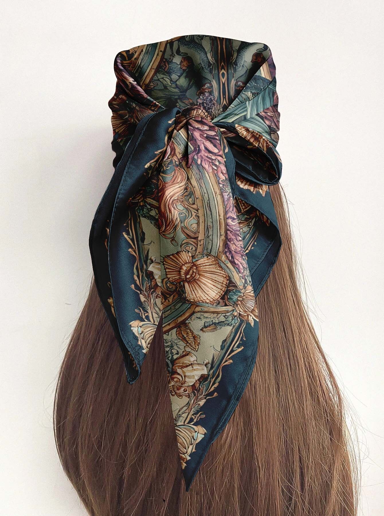 FOULARD IN SETA ART NOUVEAU