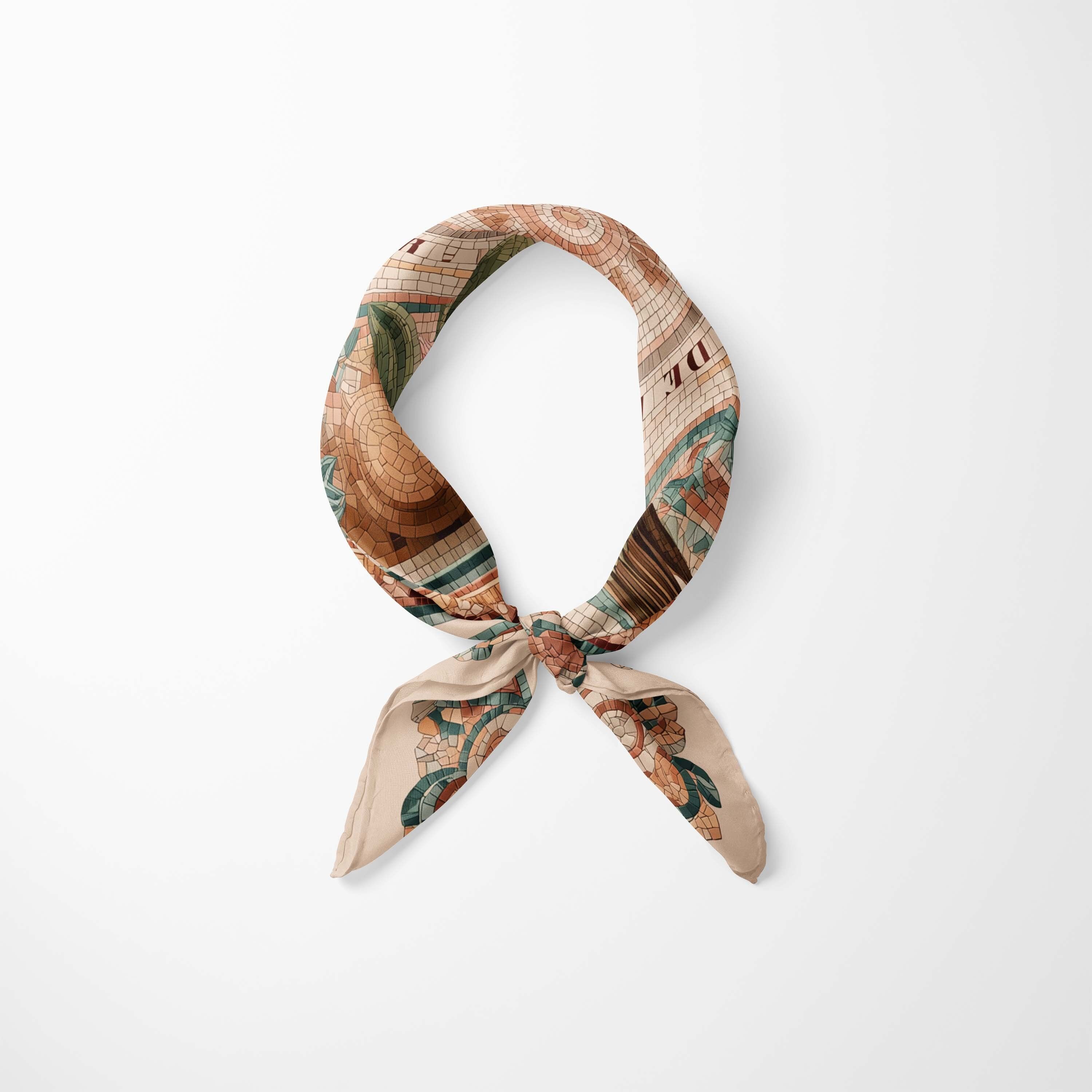 Antikes groteskes Halstuch