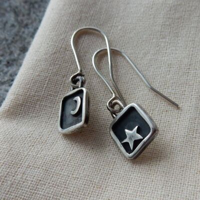 Night Sky Drop earrings