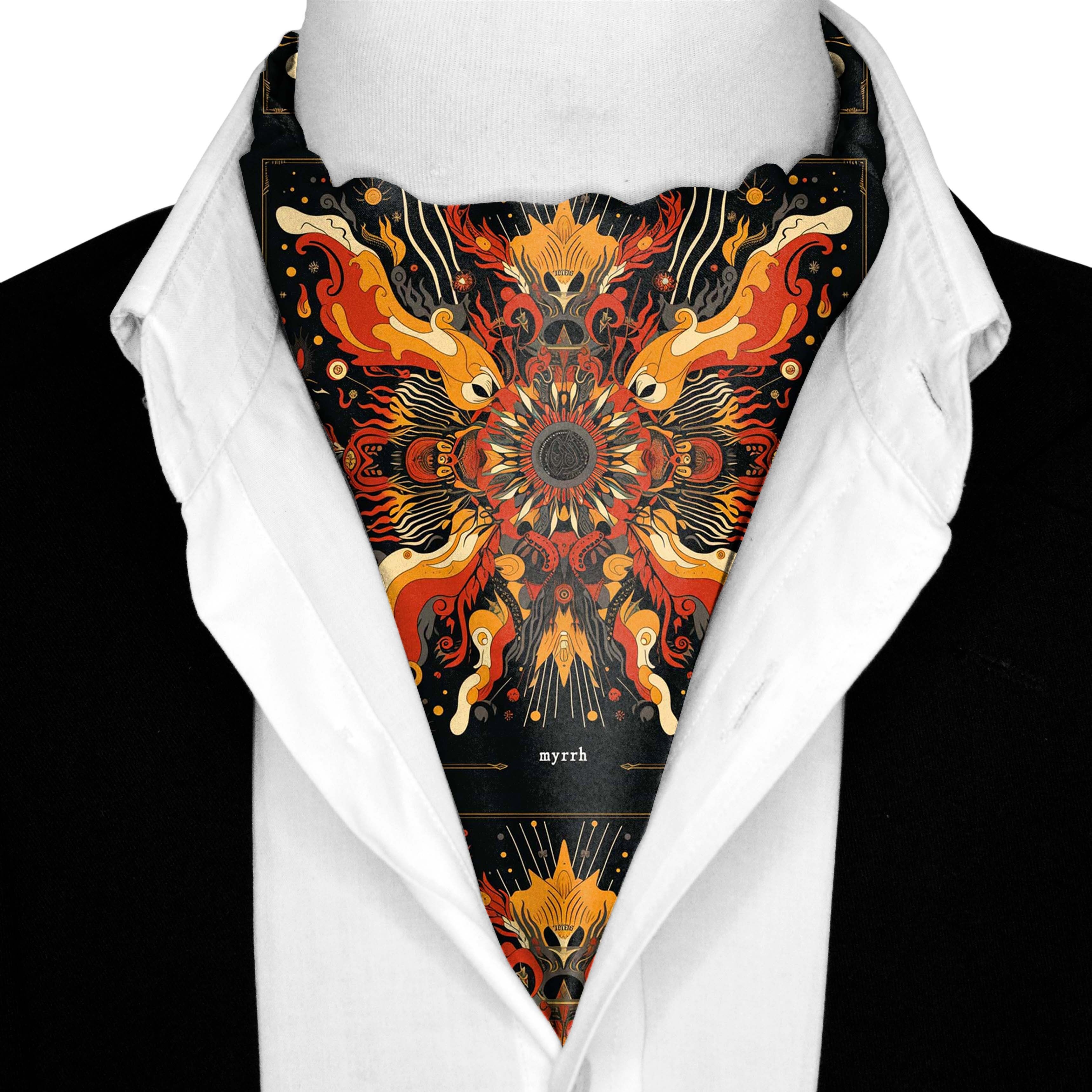 FIRE DRAGON SEIDENASCOT PREMIUM KOLLEKTION