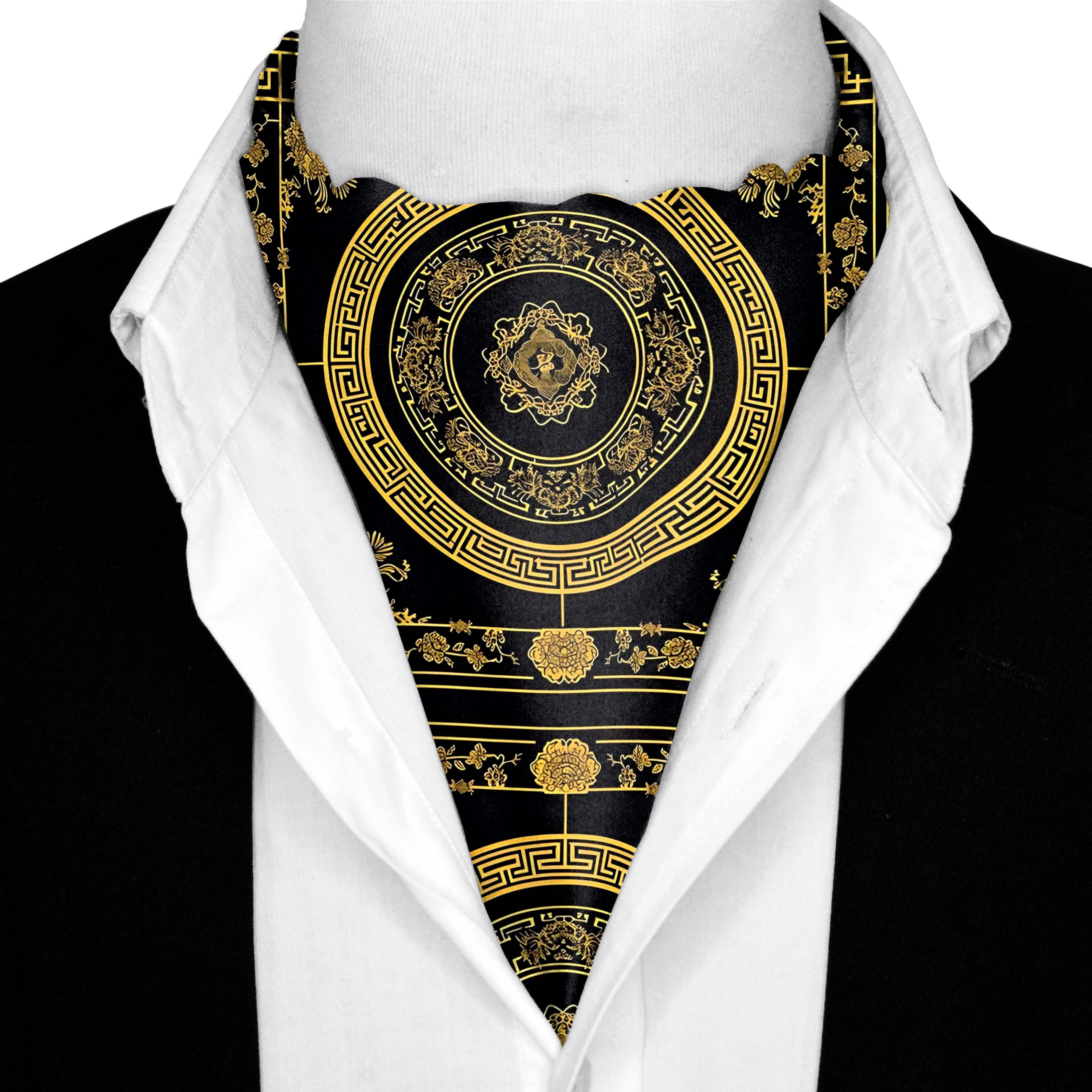 GOLDEN BAROQUE SEIDENASCOT PREMIUM KOLLEKTION