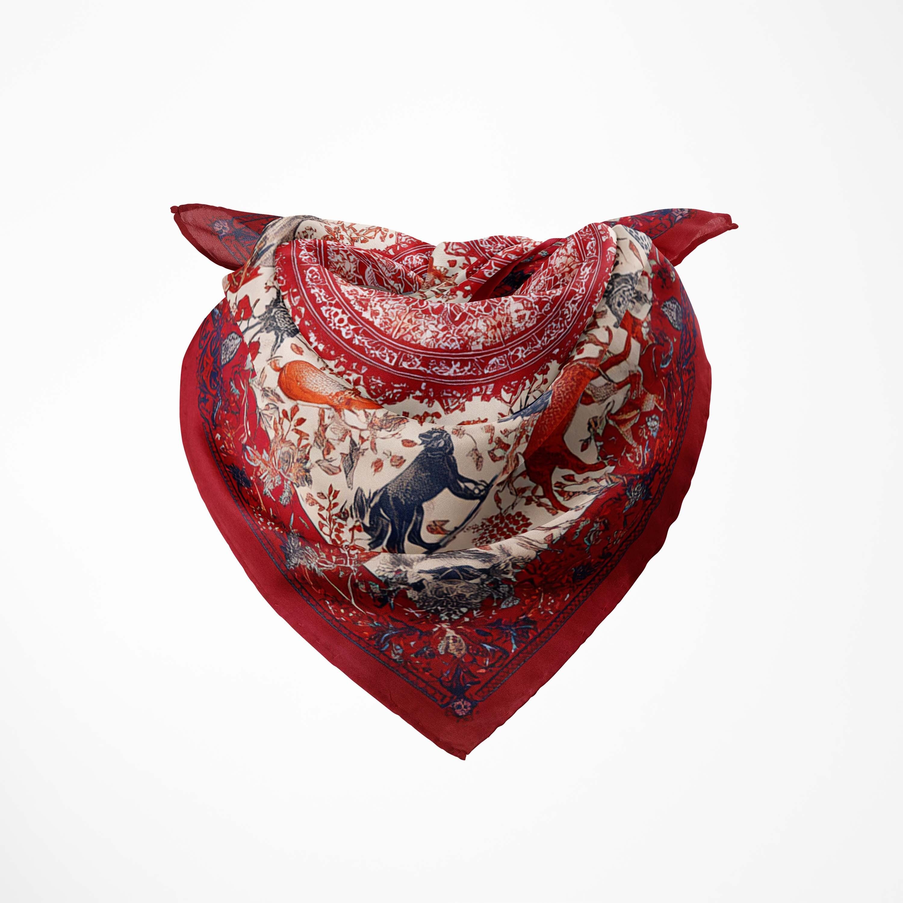 PAÑUELO DE SEDA DE CABALLO SAVANNARA