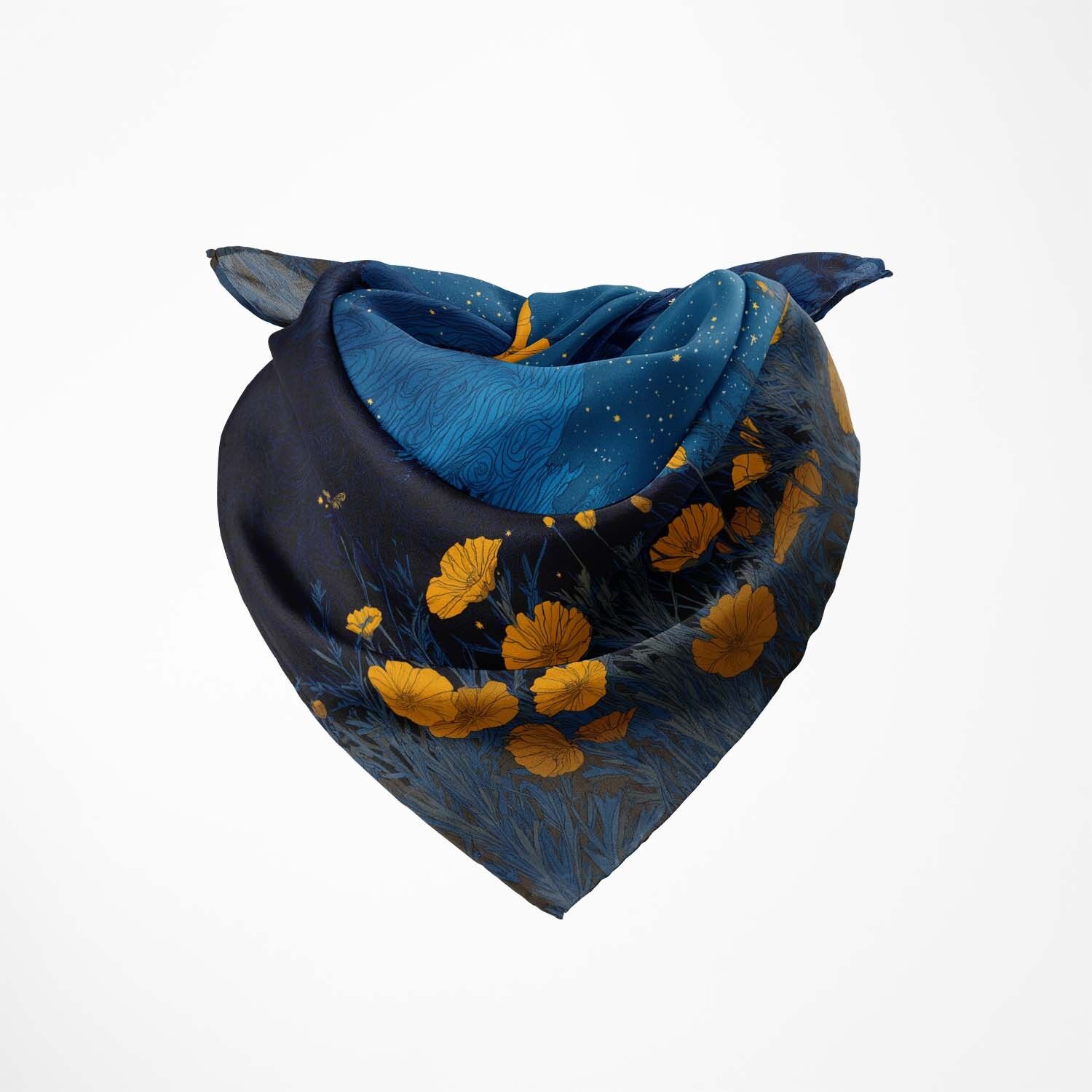 PAÑUELO DE SEDA STARLIGHT