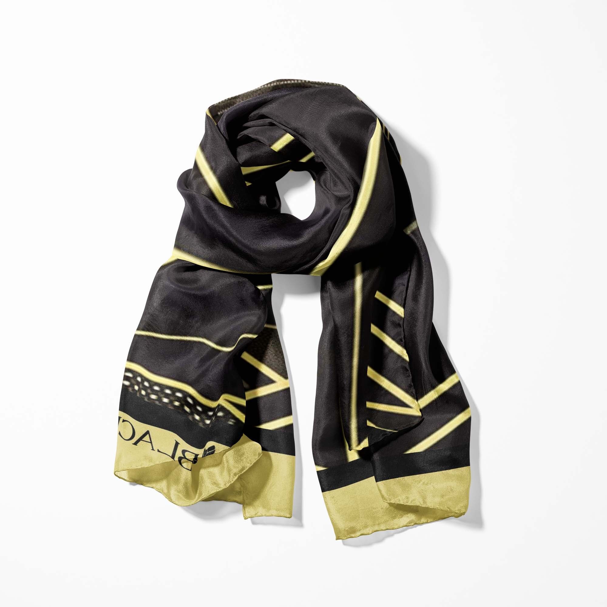 SCIARPA UOMO DORATA CHIC - COLLEZIONE PREMIUM