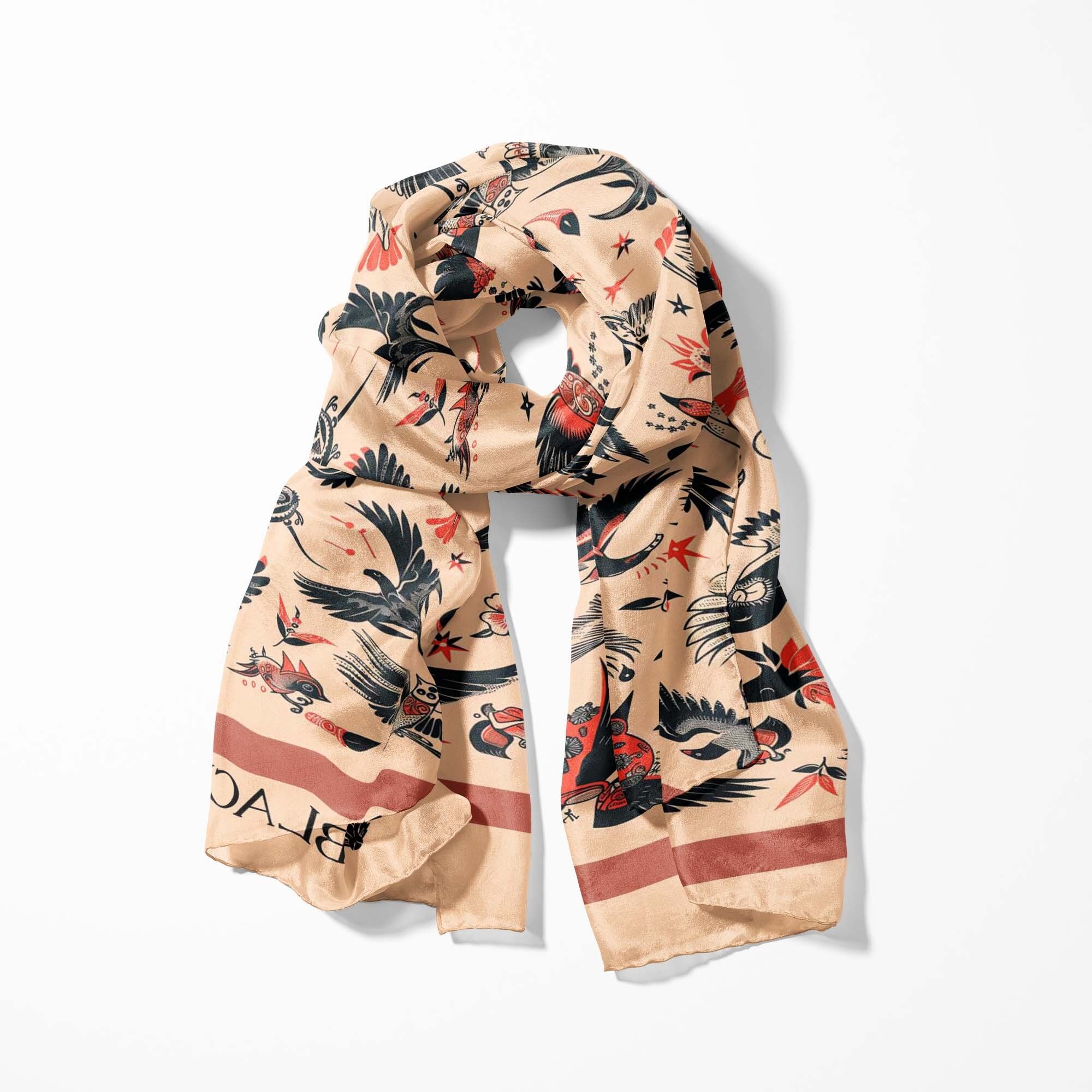 SCIARPA DA UOMO CON BANDANA E FLASH TATTOO - COLLEZIONE PREMIUM