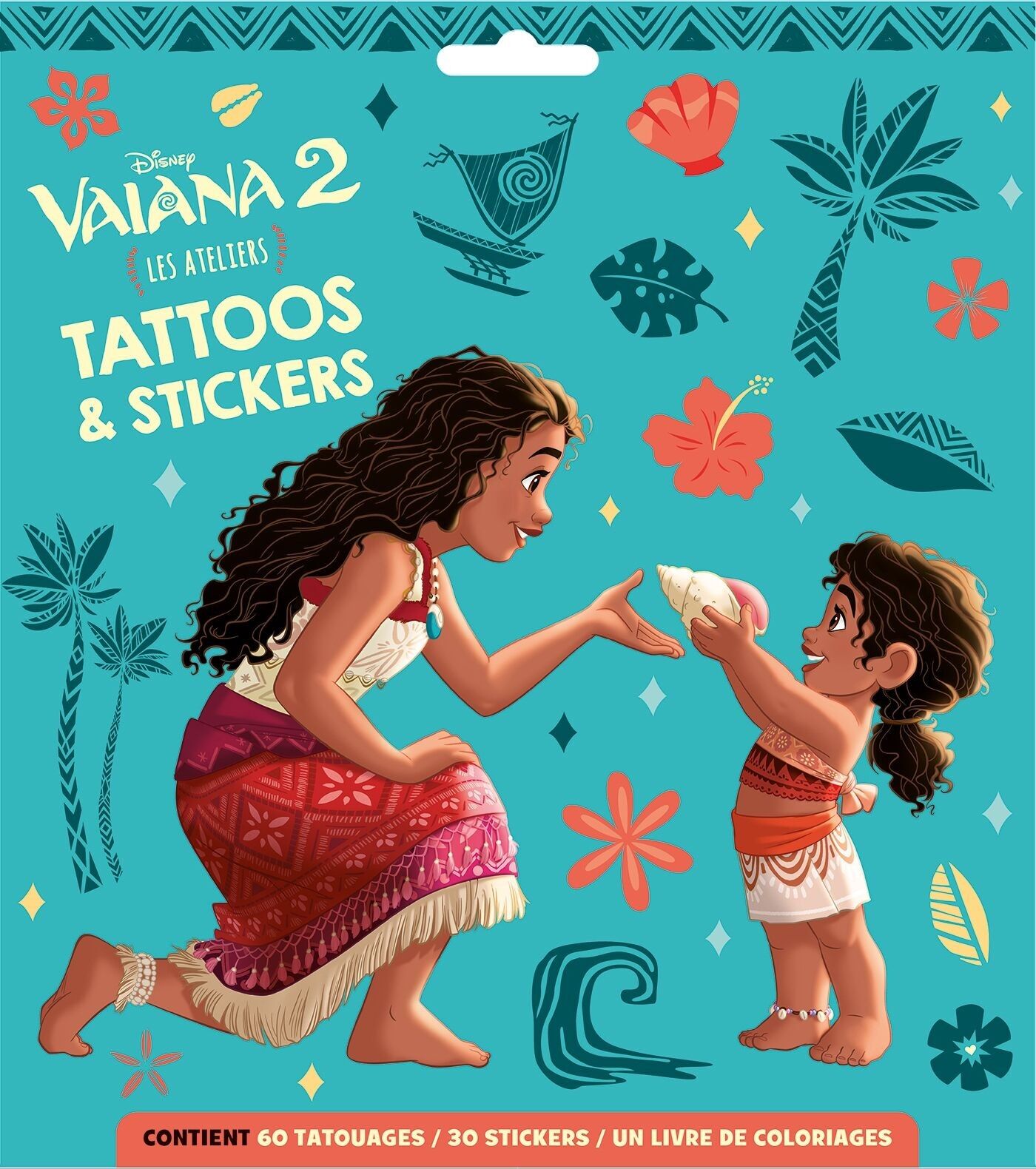 MARSUPIO - VAIANA 2 - Marsupio piatto - Tatuaggi e adesivi - Disney