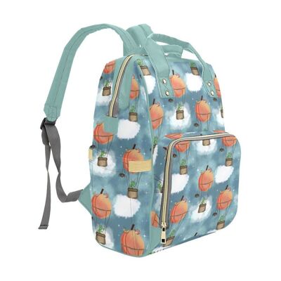 🍑 Once Upon a Peach – Wunderliches Abenteuer-Wickelrucksack | Wickeltasche