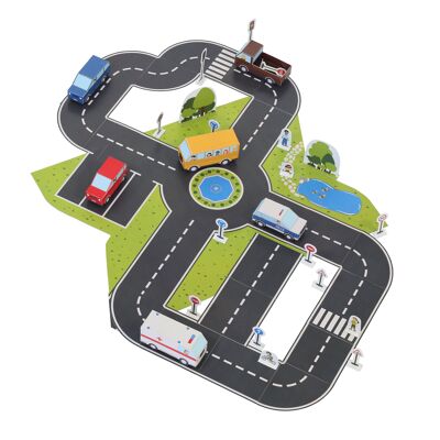 Cars - Kit de manualidades de papel