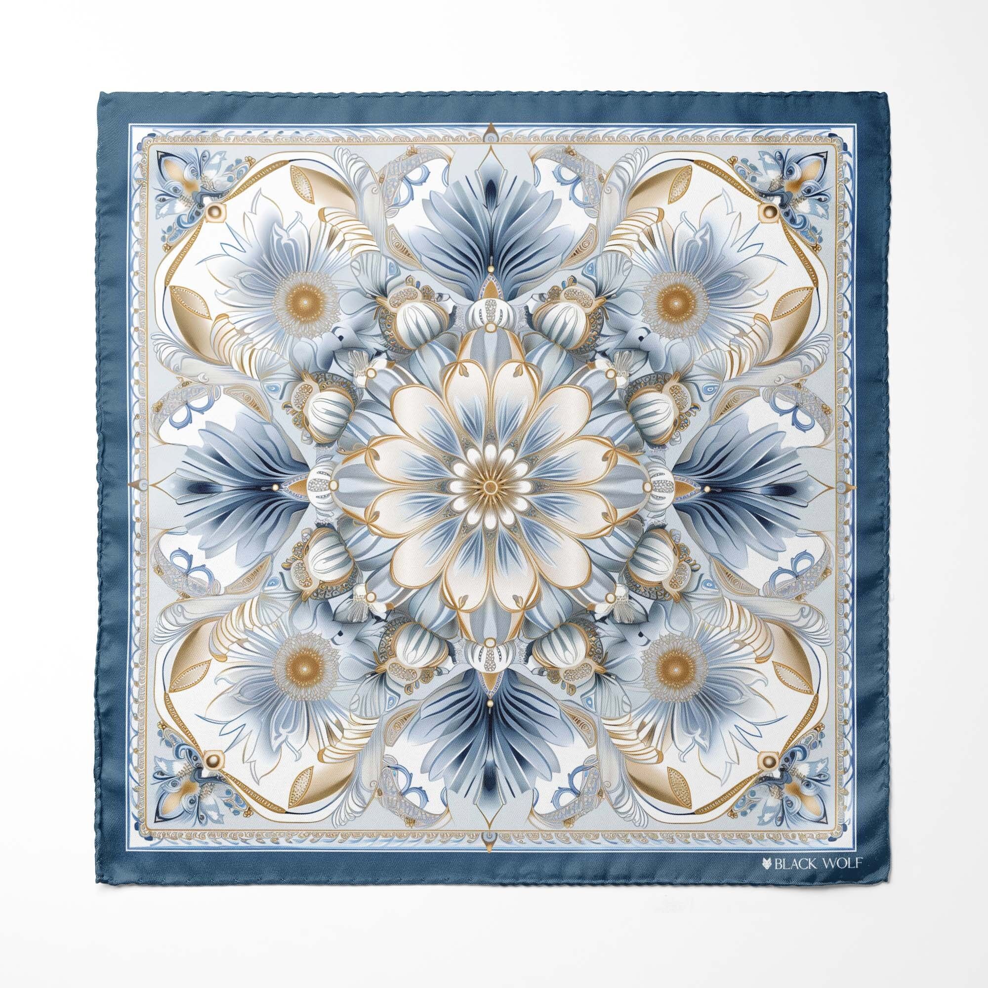 LUXURIÖSES EINSTECKTUCH AUS ARABISCHER SEIDE