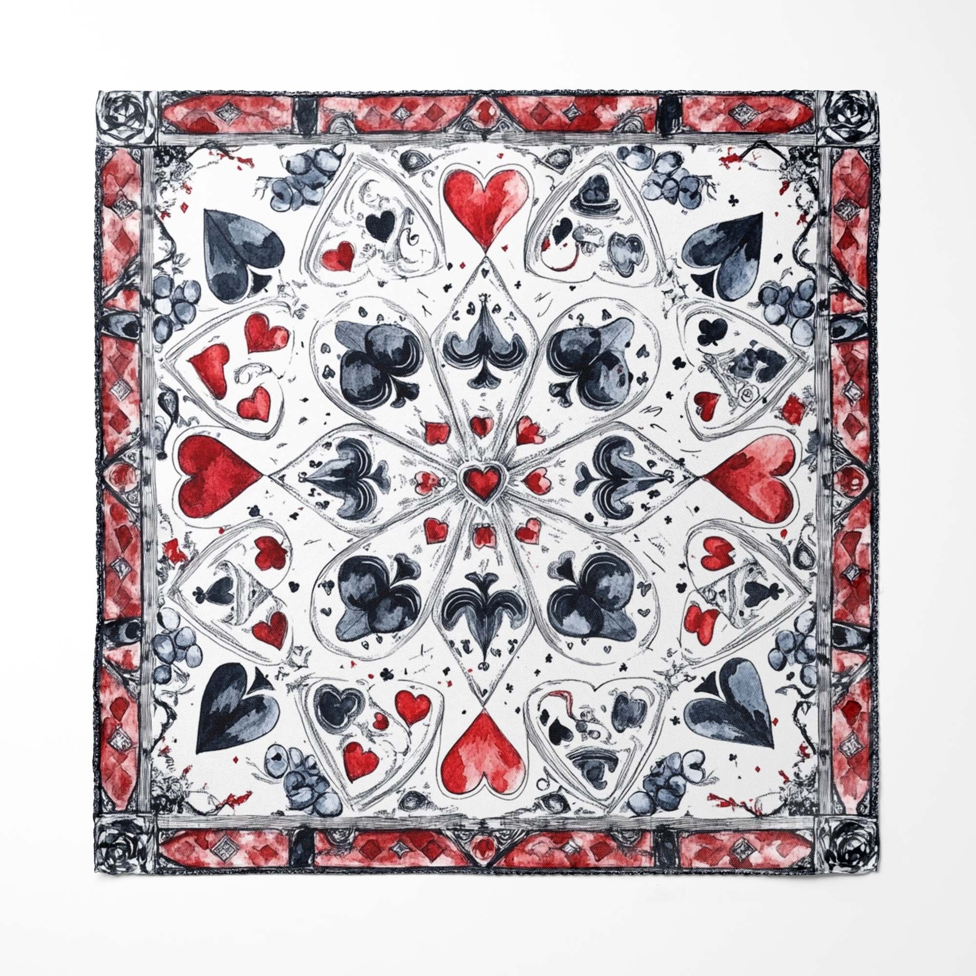 PAÑUELO DE BOLSILLO DE SEDA MONOCROMÁTICO