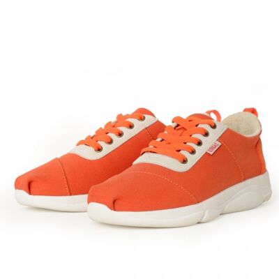 Light orange sneaker