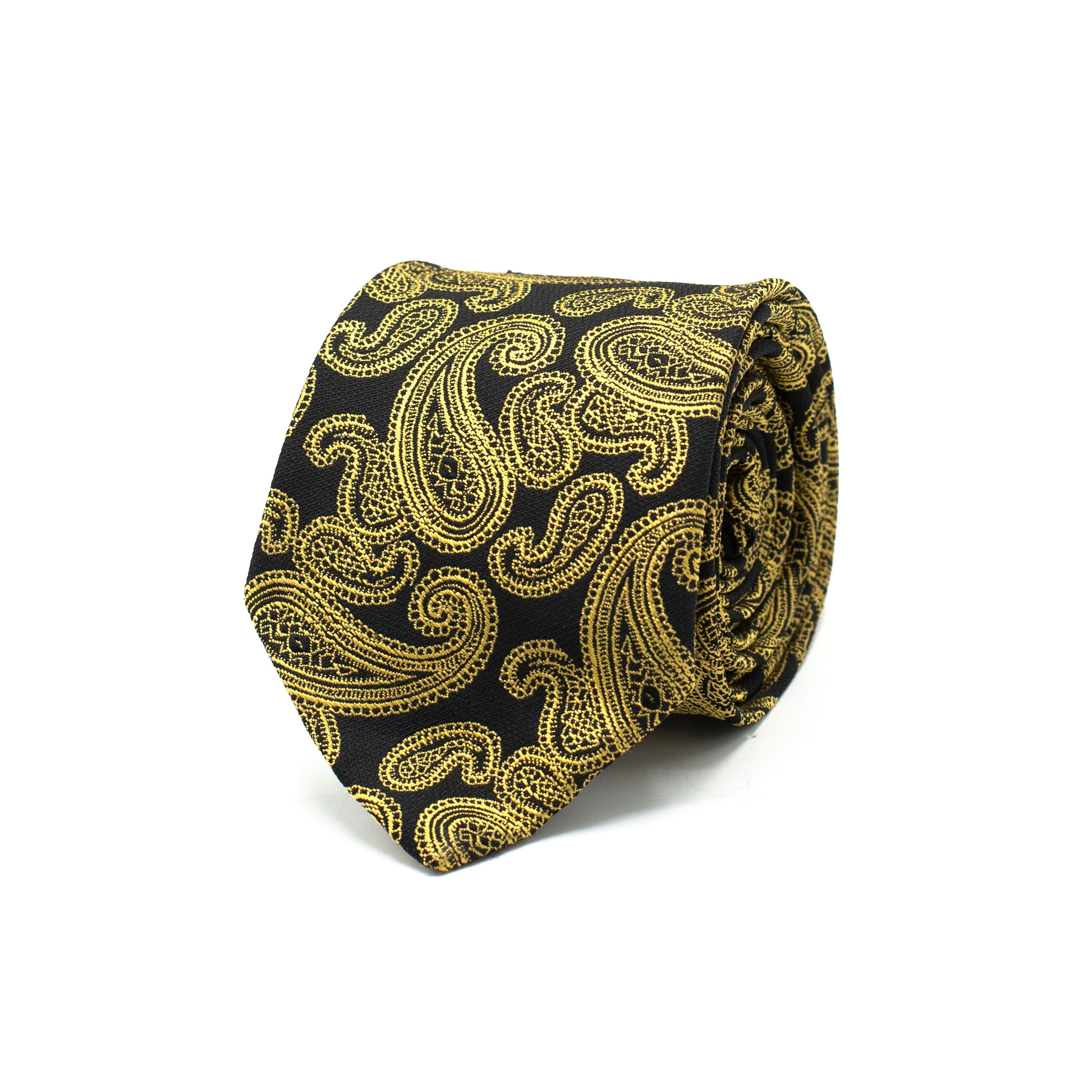 CORBATA OPULENCIA DORADA