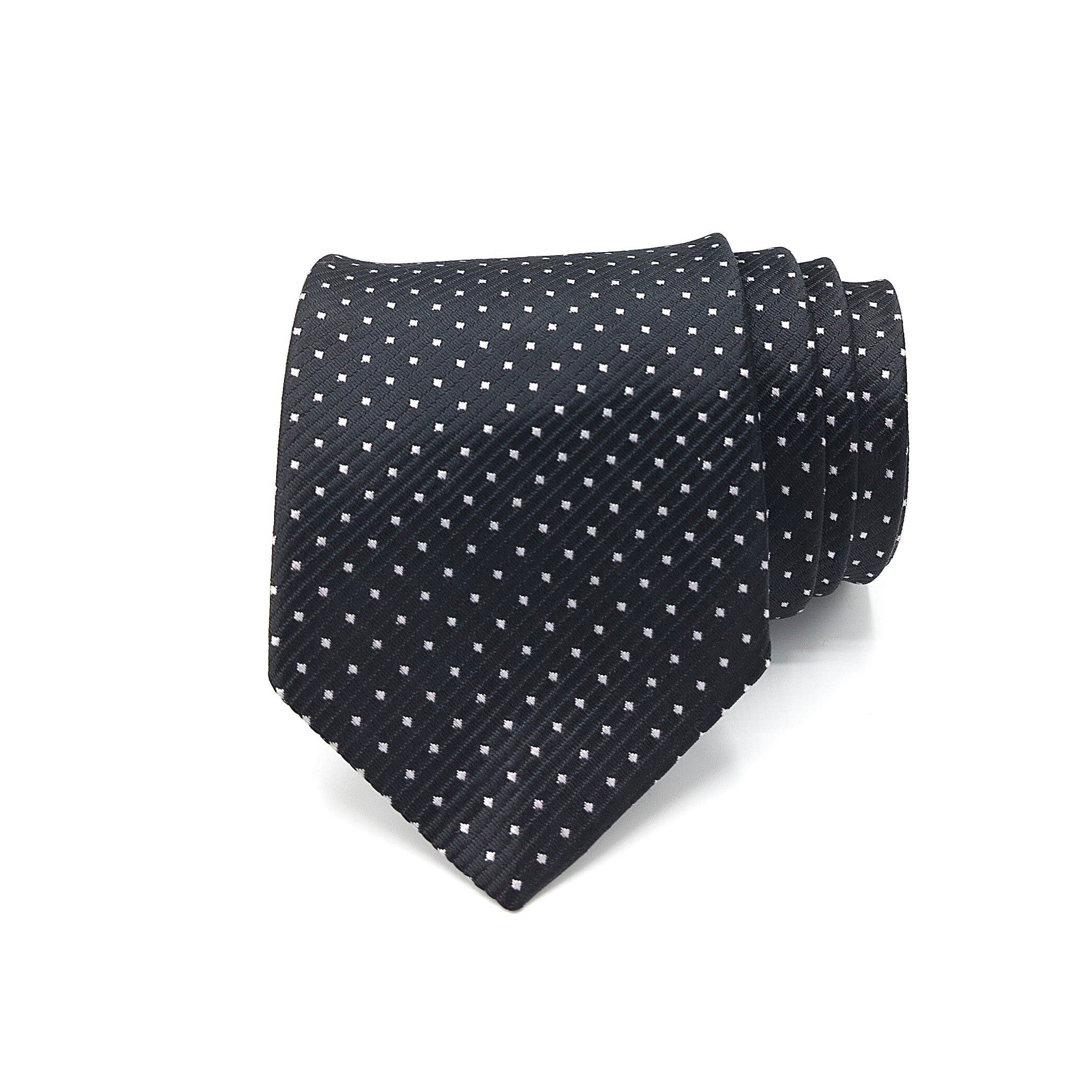CORBATA POLKA NOIR