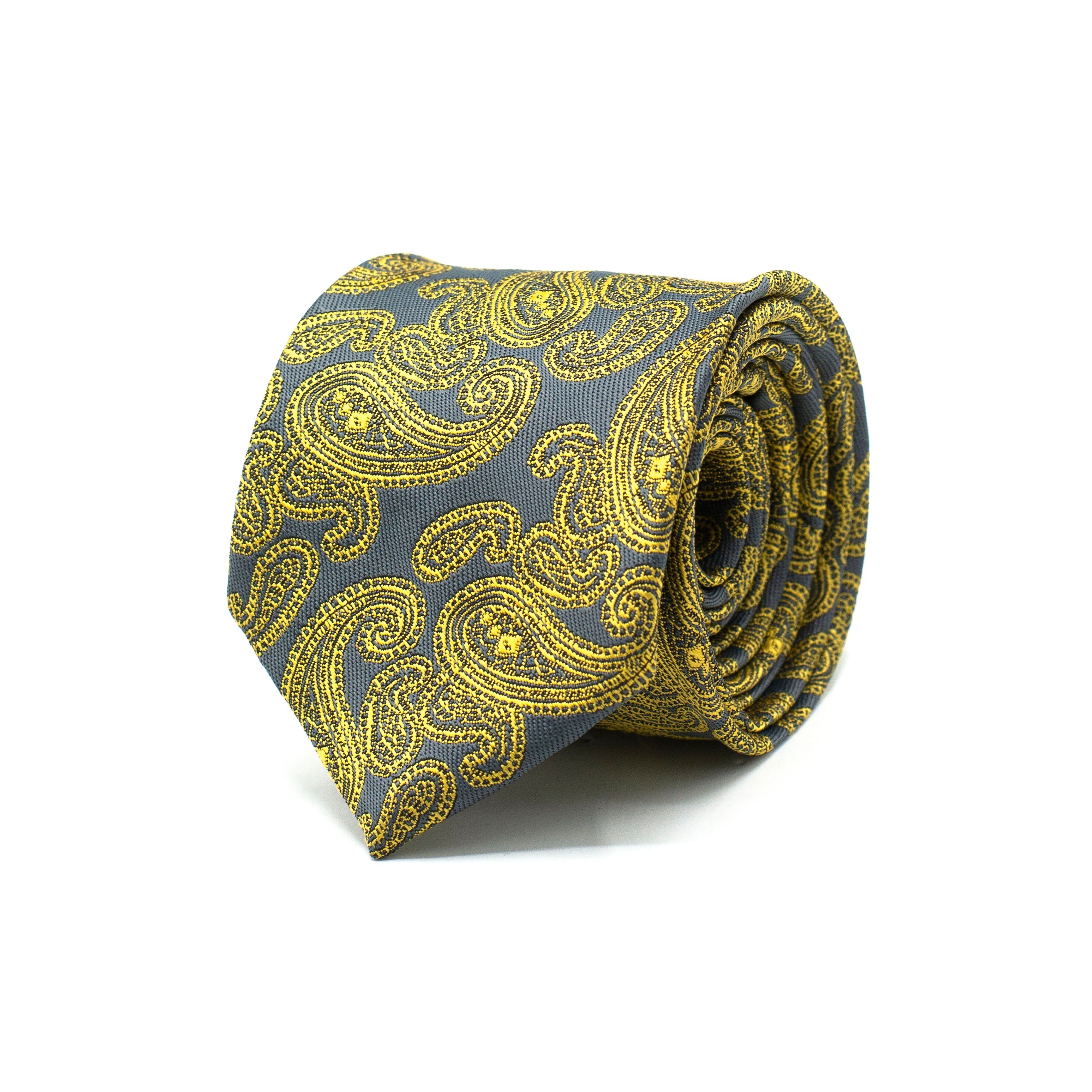 CORBATA DE TEJIDO DORADO PRESTIGE