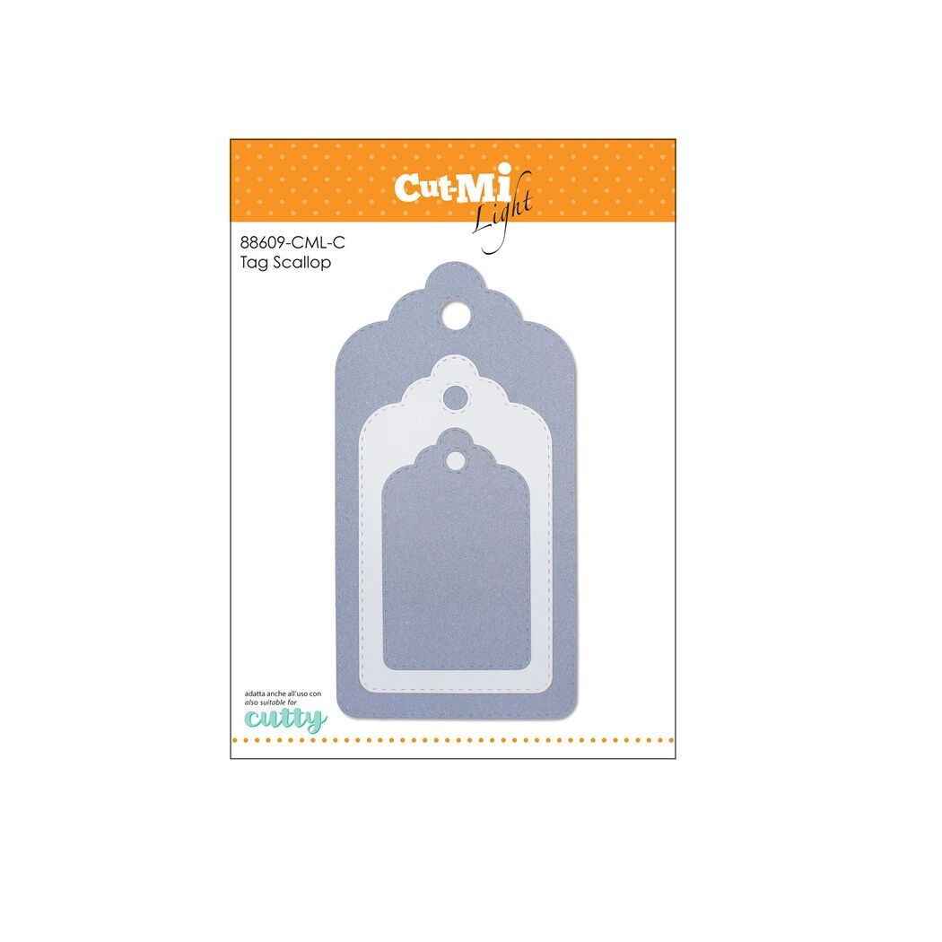 Fustelle sottili Tag Scallop