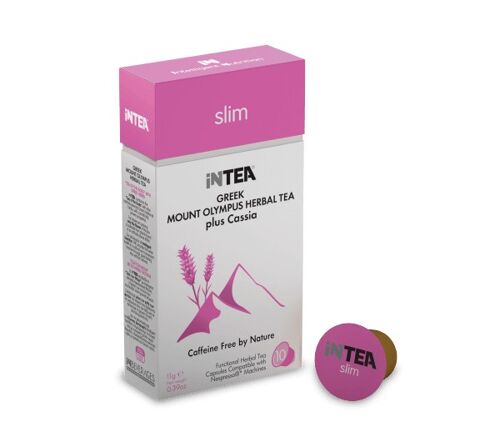 INTEA 'Slim' Mount Olympus Functional Tea | Pack of 10 Capsules (Pods)