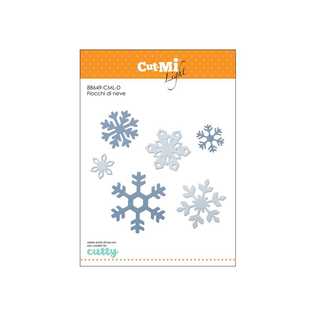 Fustelle sottil fiocchi di neve