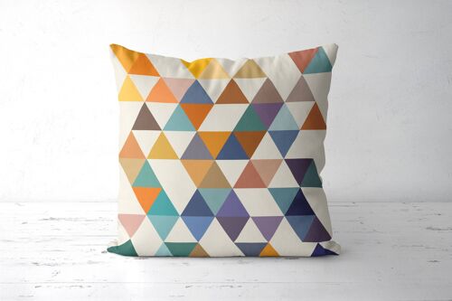 Triangle 2 Geometric Throw pillow