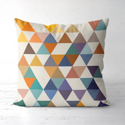 Triangle 2 Geometric Throw pillow