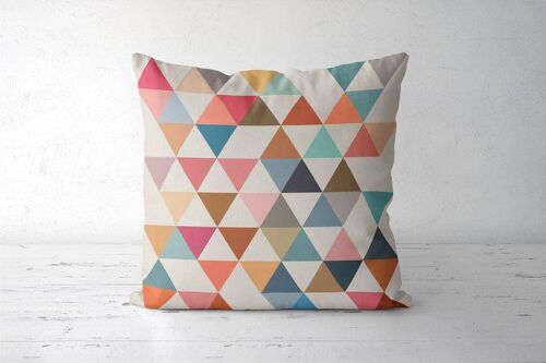 Triangle 5 Geometric Throw pillow