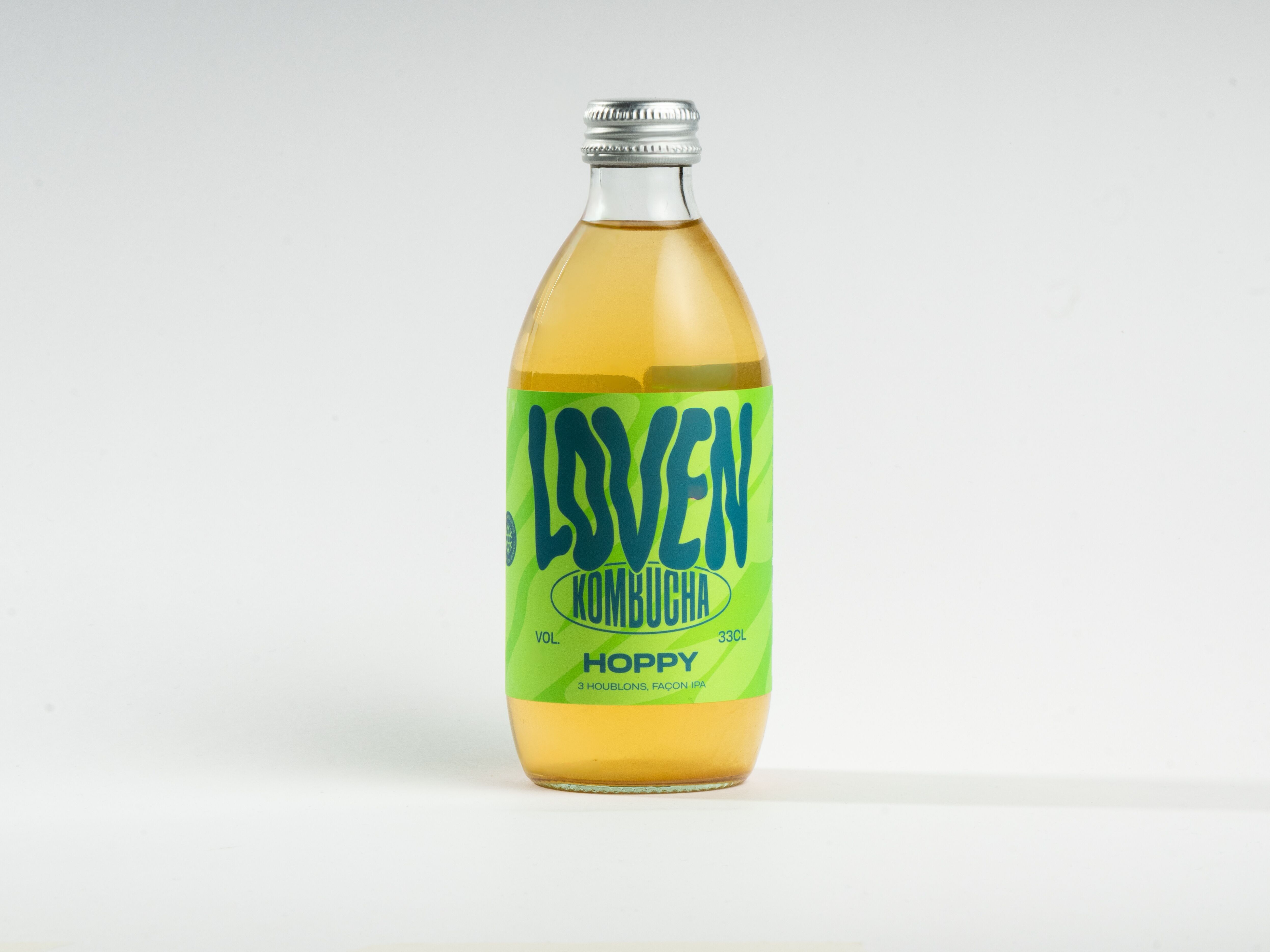 Kombucha LOVEN Hoppy (3 luppoli)-330mL