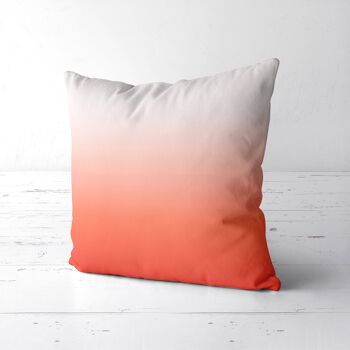 Ombre rouge clair Coussin 3