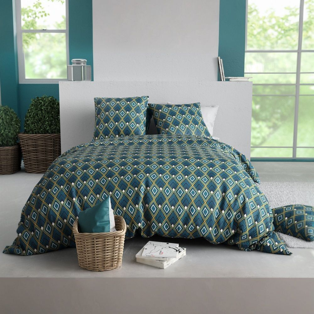 Celestia 220x240 cm cotton 57 thread count bed linen set