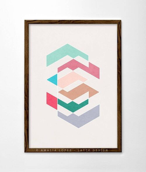 8.3'' x 11.7'' Spring 1 Art Print