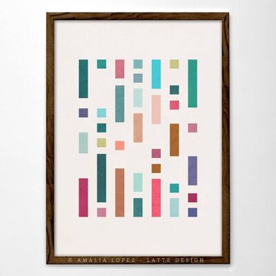 8.3'' x 11.7'' Code 1 Art Print