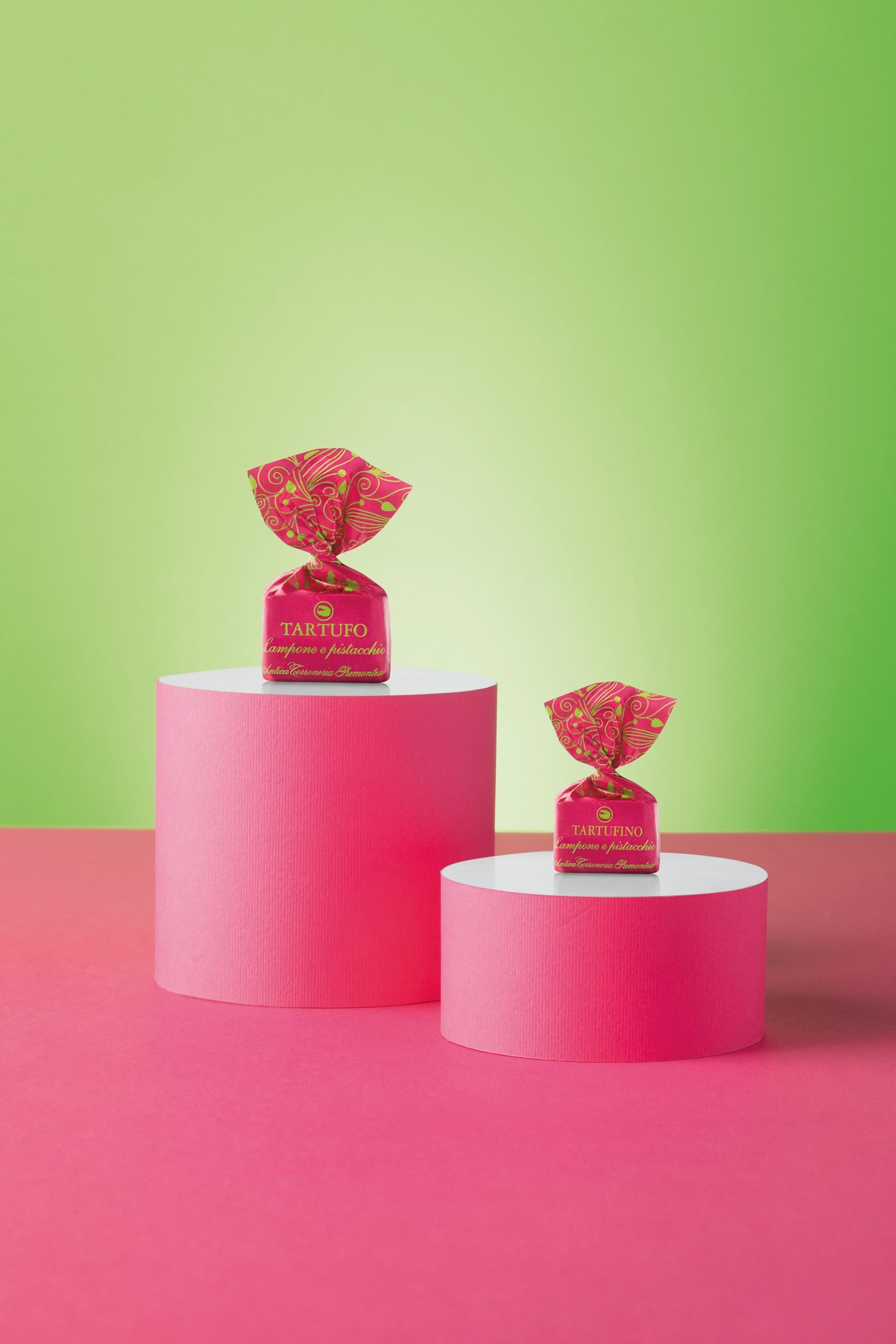 Tartufo Pistacho y Frambuesa 1KG