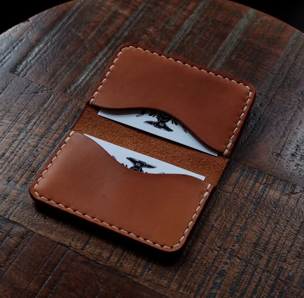 Portafoglio "wallos" Old Dutch Leatherworks (cognac)